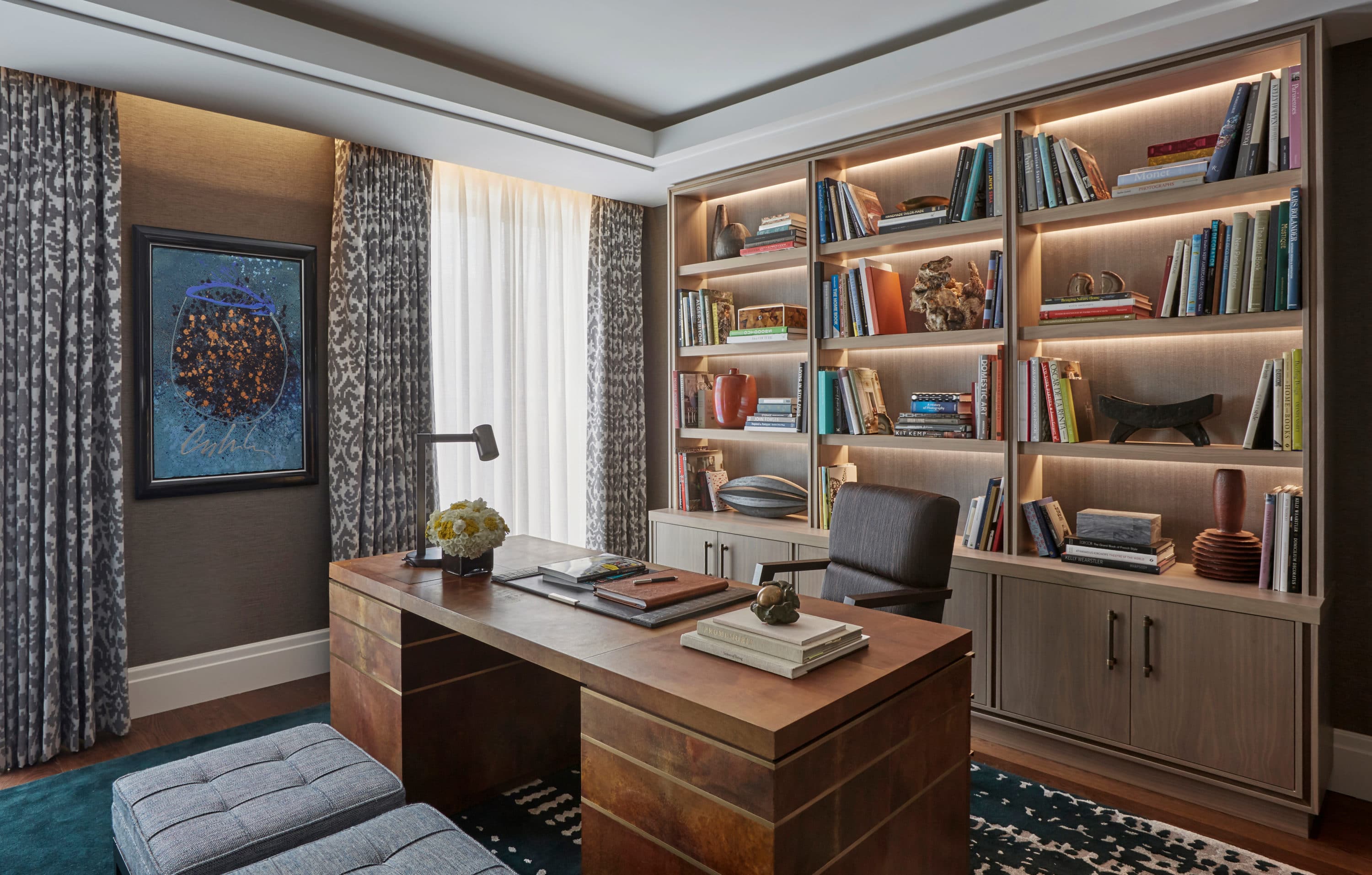 Style Tip How to Create a Home Office Space Helen Green Luxury