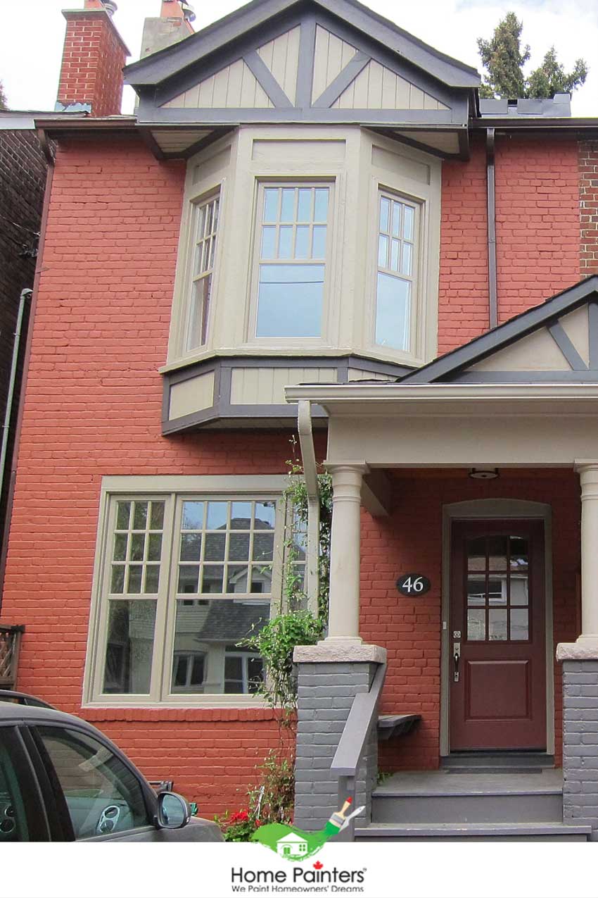 Exterior Brick Painting in Toronto Home Painters Toronto