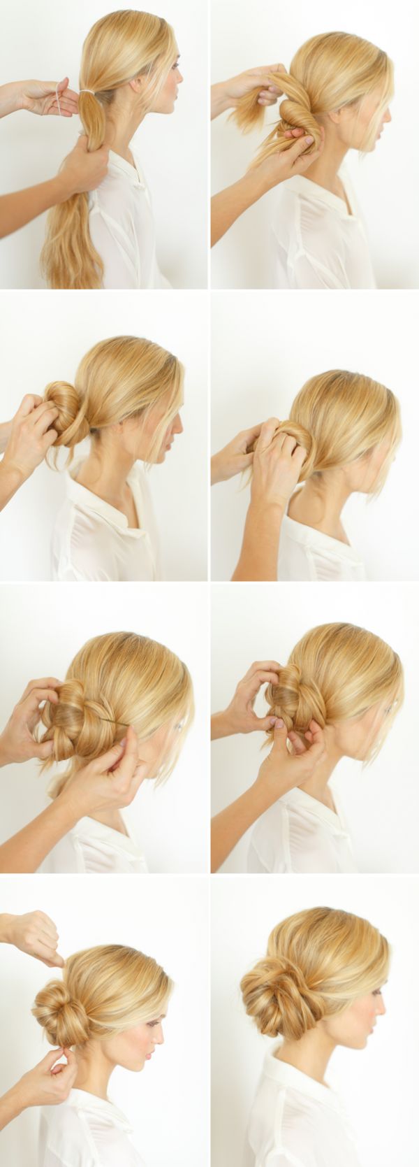 Graceful and Beautiful Low Side Bun Hairstyle Tutorials and Hair Looks