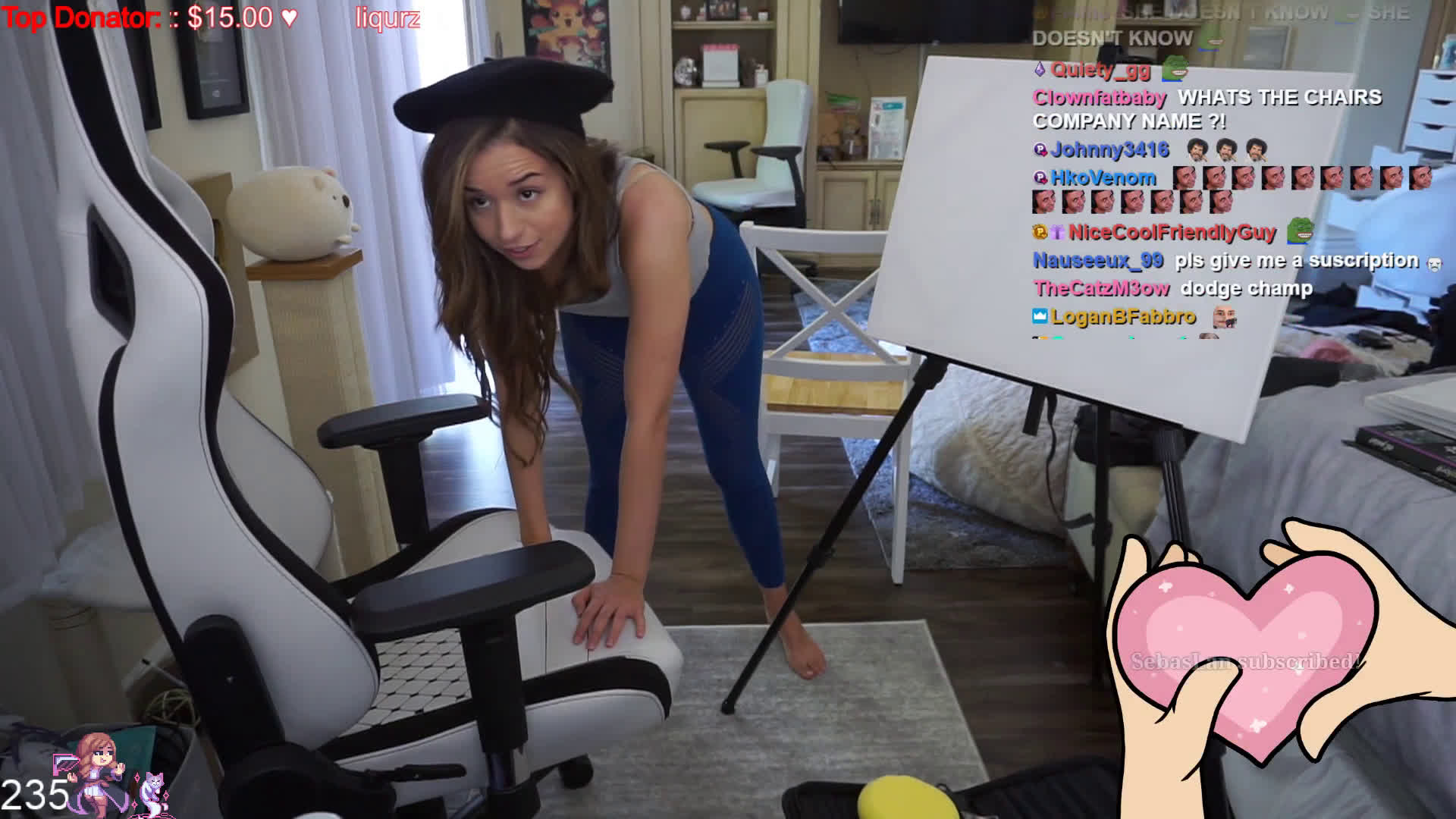 Pokimane nipple slip