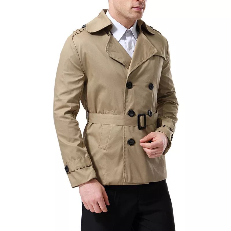 Double Ted Trench Coat