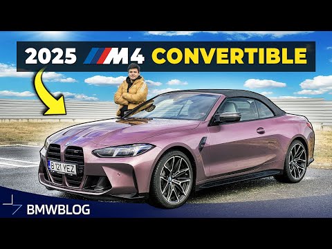 2025 BMW M4 Convertible can be driven in the winter!