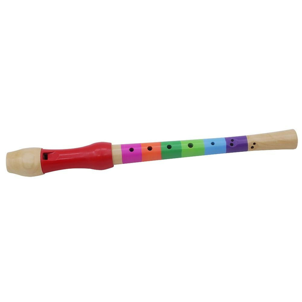 Lightweight Educational Wooden Flute Toy for Kids Children Practice ...