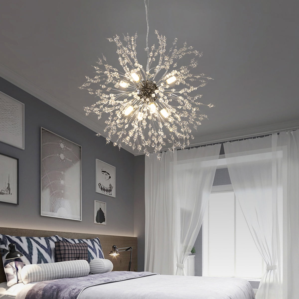 Buy Modern LED Firework Chandeliers Ceiling Light Fixture, Fireworks