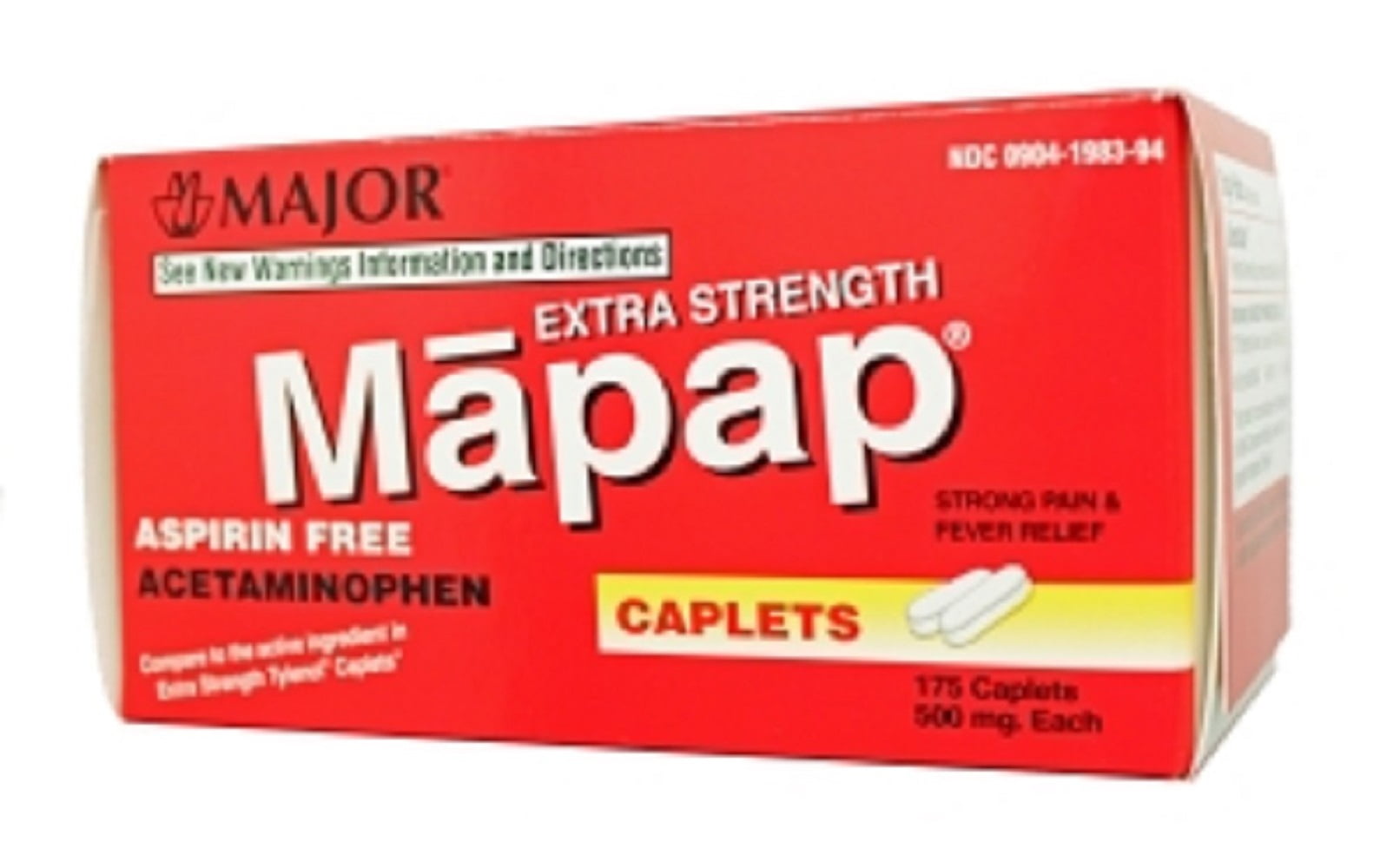 Mapap 500mg Caplet 