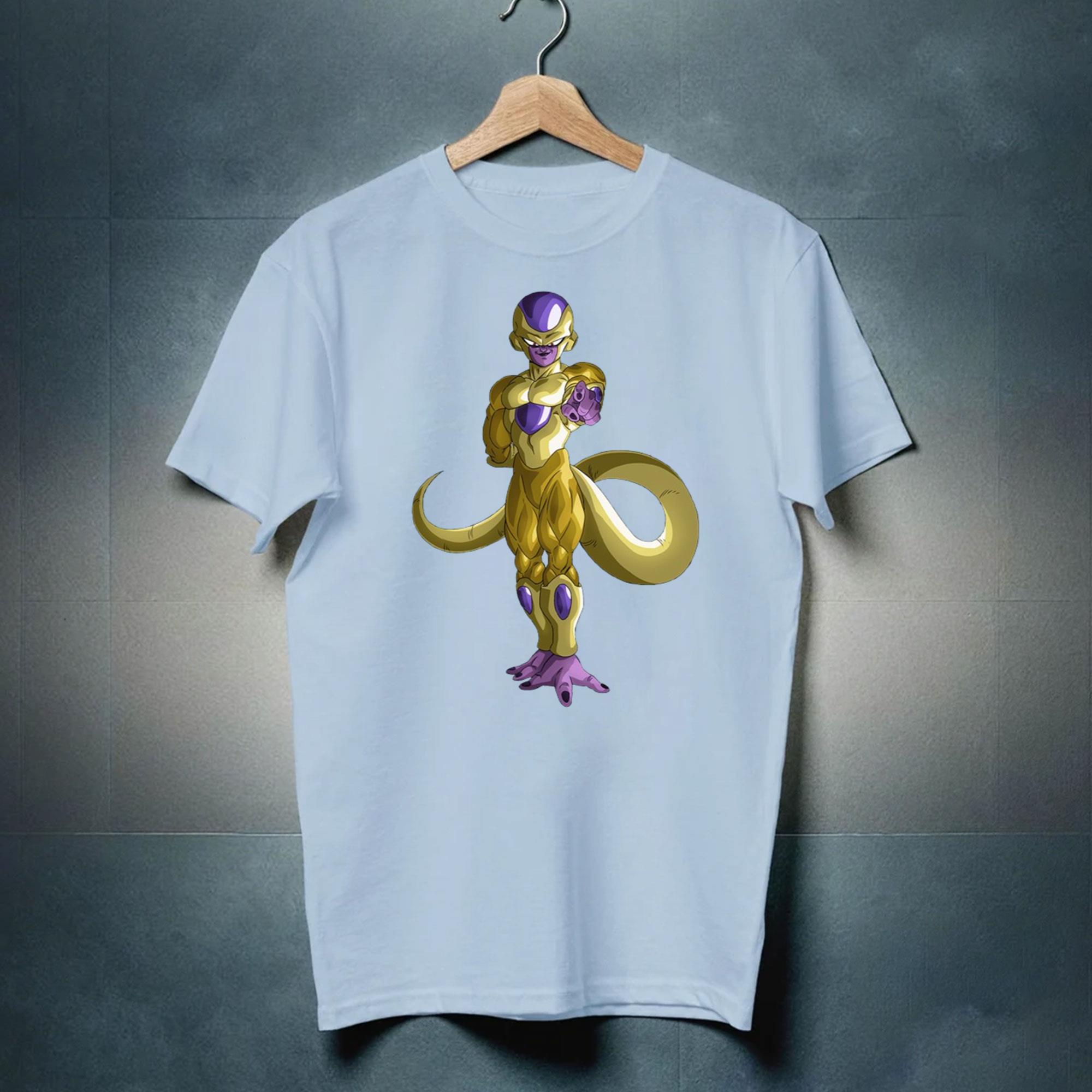 Golden Frieza T-shirt Dragon Ball T-shirt -Q - Walmart.com