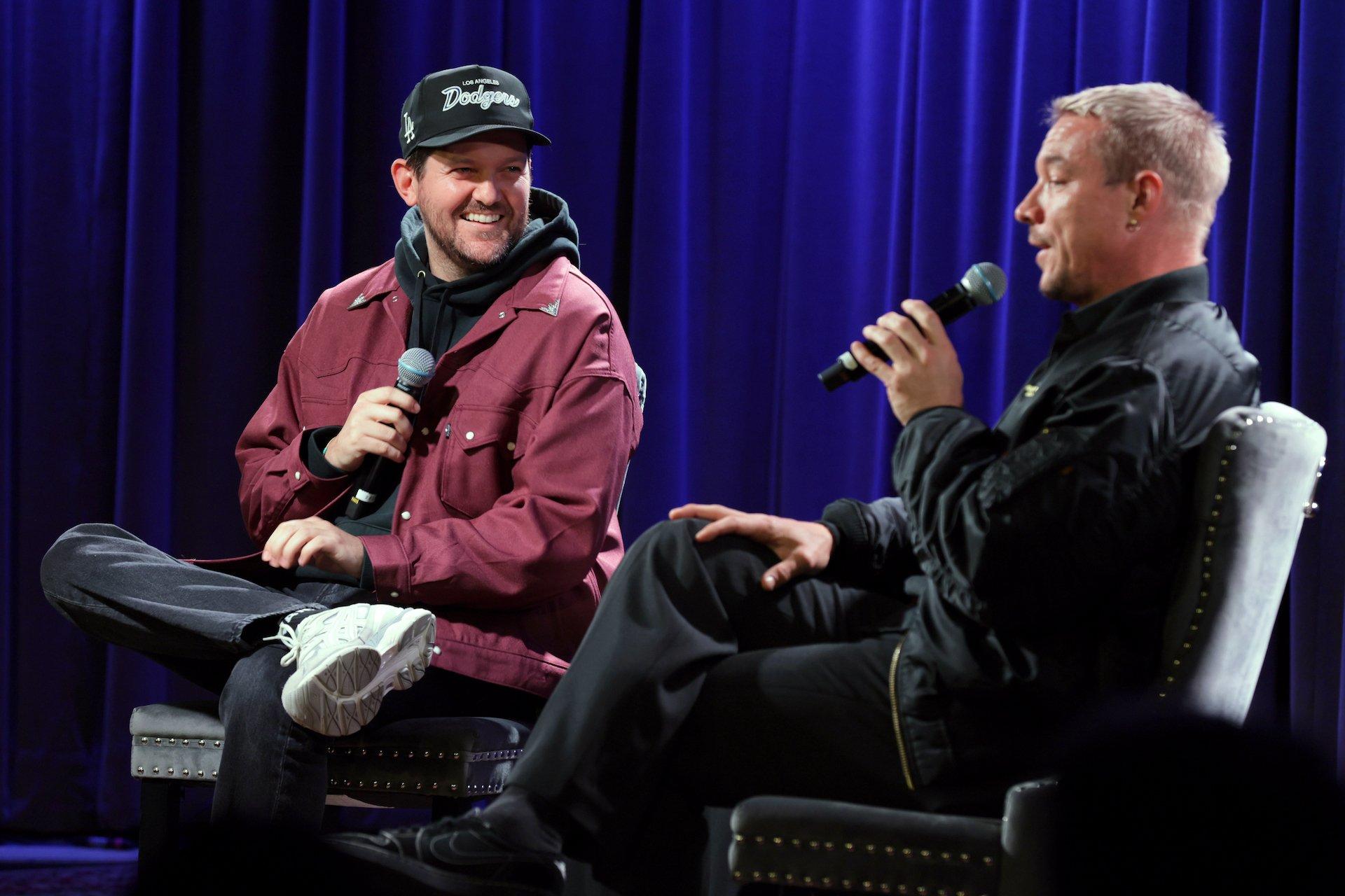 Dillon Francis and Diplo GRAMMY Museum Event 2024