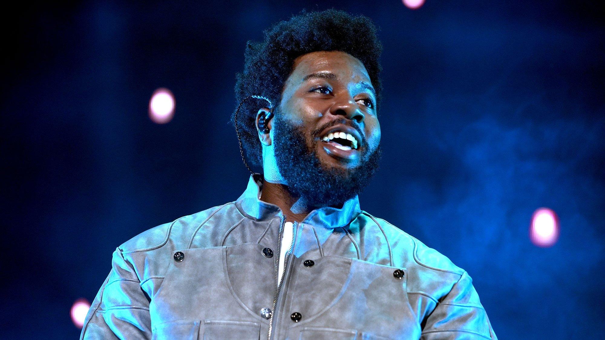 Khalid performing in September 2024