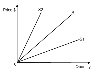 Unitary Elastic Supply Curve