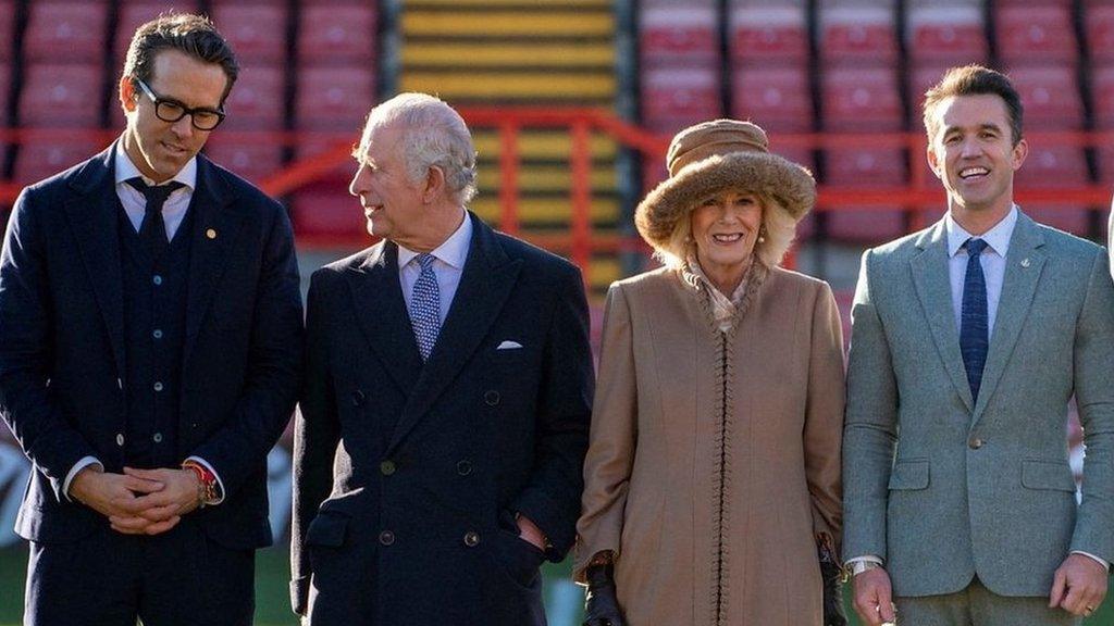 Ryan Reynolds, King Charles III, Camilla, Queen Consort, Rob McElhenney