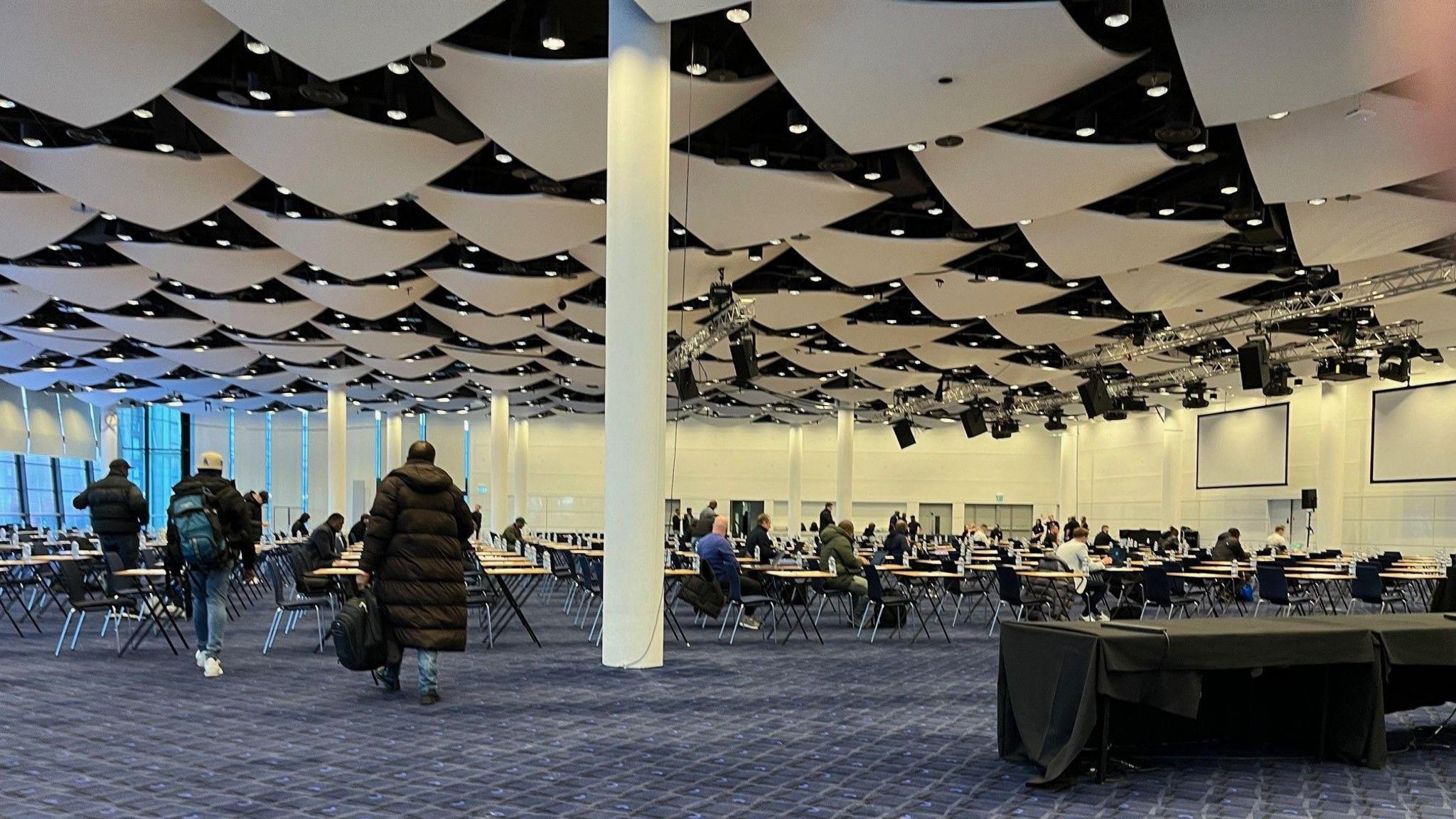 A picture of Wembley Stadium's Great Hall