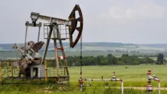 俄羅斯韃靼斯坦石油公司（Tatneft）油田照片。韃靼石油是俄羅斯最大的上市公司之一，2022年初市值超過 1.1萬億盧布。