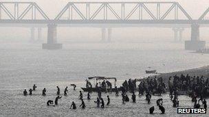 A river in India