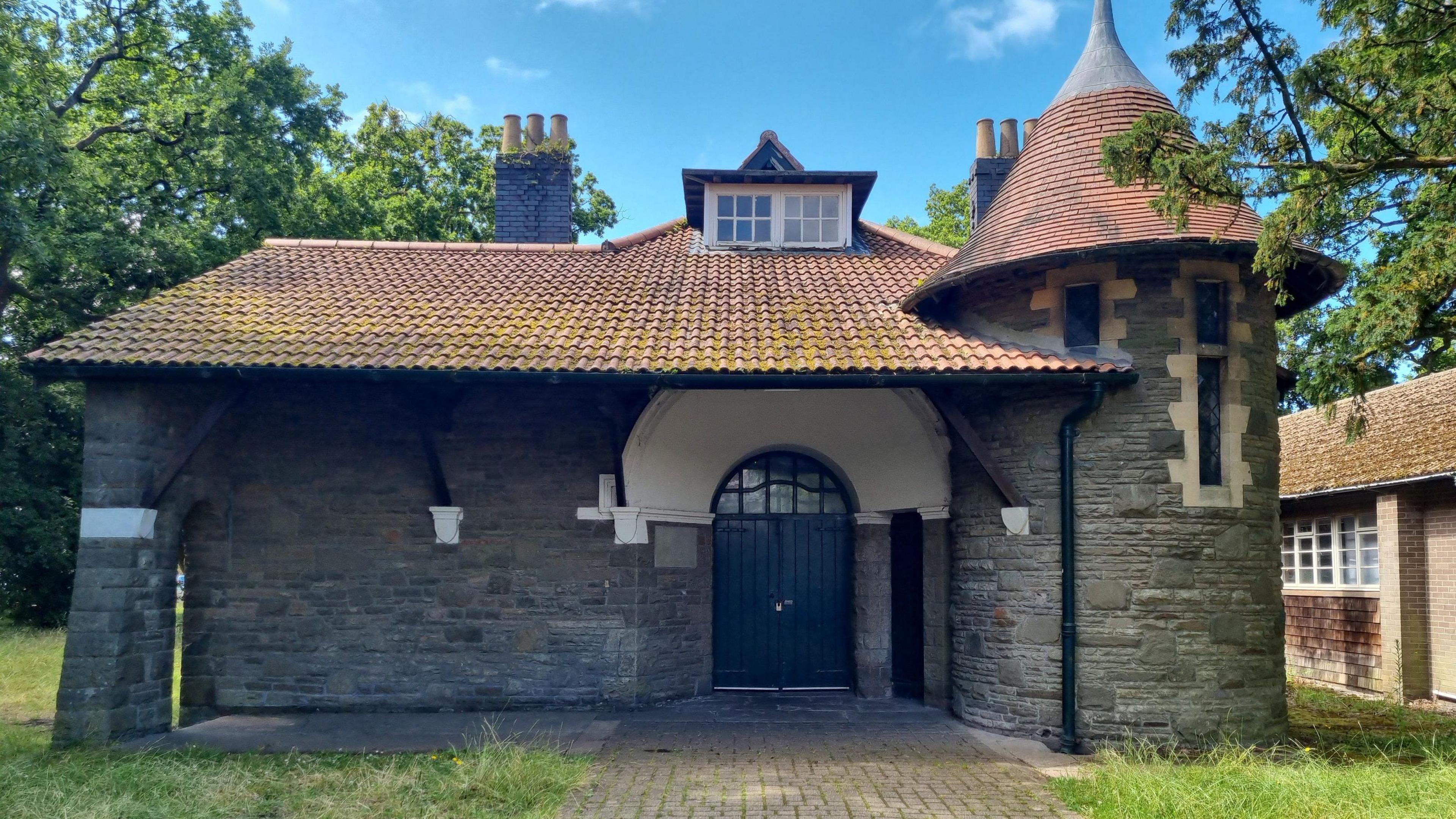 A church hall with unique architecture in Penarth.