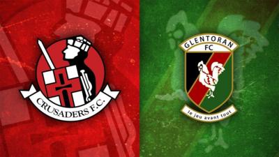 Crusaders v Glentoran highlights