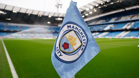 Manchester City corner flag 