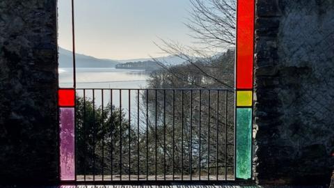 Lake Windermere viewing station