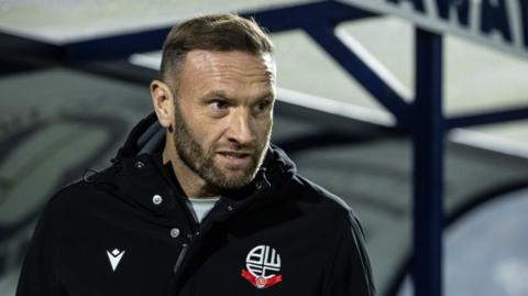 Bolton boss Ian Evatt