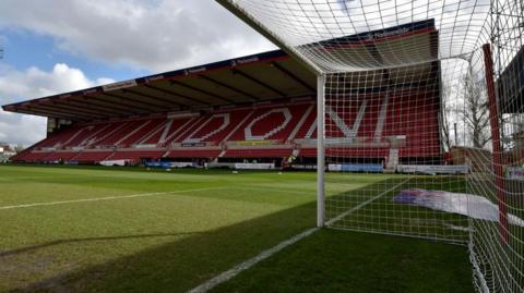 General view of the County Ground, home of Swindon Town