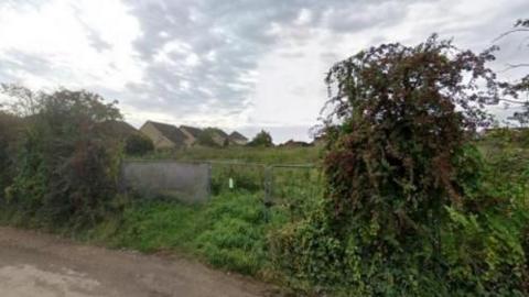 The site of 23 proposed news homes near Park Road in Malmesbury