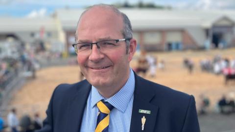 Tom Bradshaw, president of the NFU,