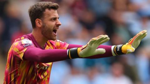 Norwich City goalkeeper Angus Gunn