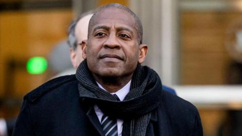 Carlos Watson, co-founder and chief executive officer of Ozy Media Inc., exits federal court in the Brooklyn borough of New York, US, on Friday, 13 December, 2024.