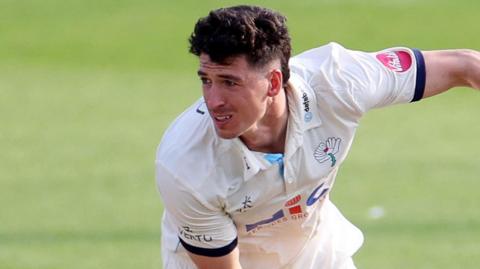 Matthew Fisher took two of the three wickets to fall on the final day