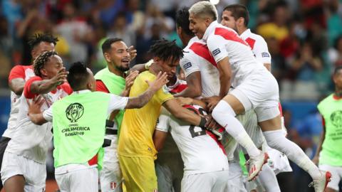 Peru celebrate