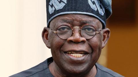 Nigerian President Bola Ahmed Tinubu