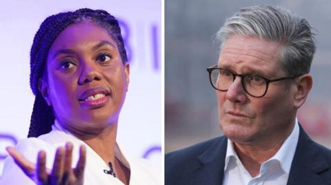 Kemi Badenoch and Keir Starmer