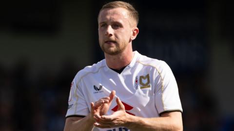 Stephen Wearne in action for MK Dons