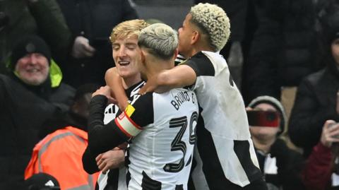 Newcastle celebrate