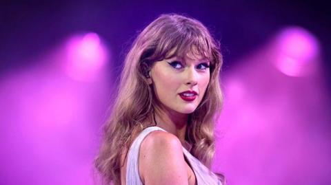 Taylor Swift performs at Wembley stadium in London