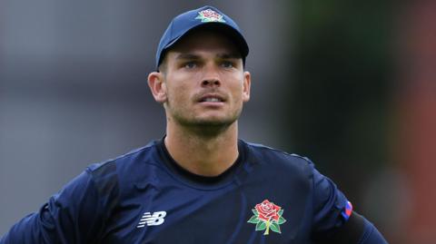 Chris Green playing for Lancashire