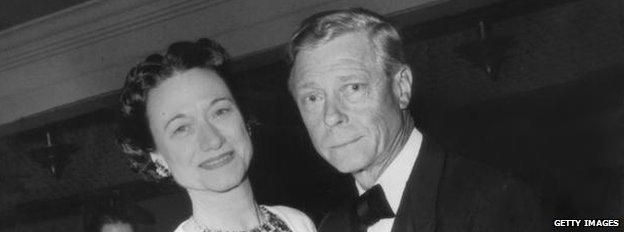 Edward pictured with his wife Wallis Simpson