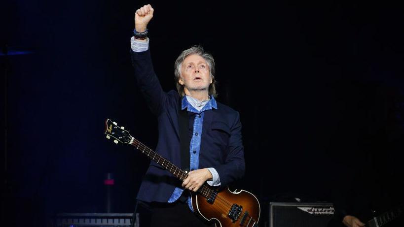 Sir Paul McCartney performs at The O2 Arena during his 'Got Back' world tour