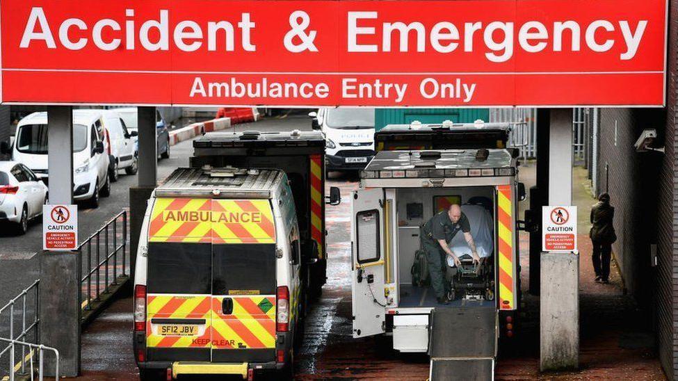 Paramedics at A&E