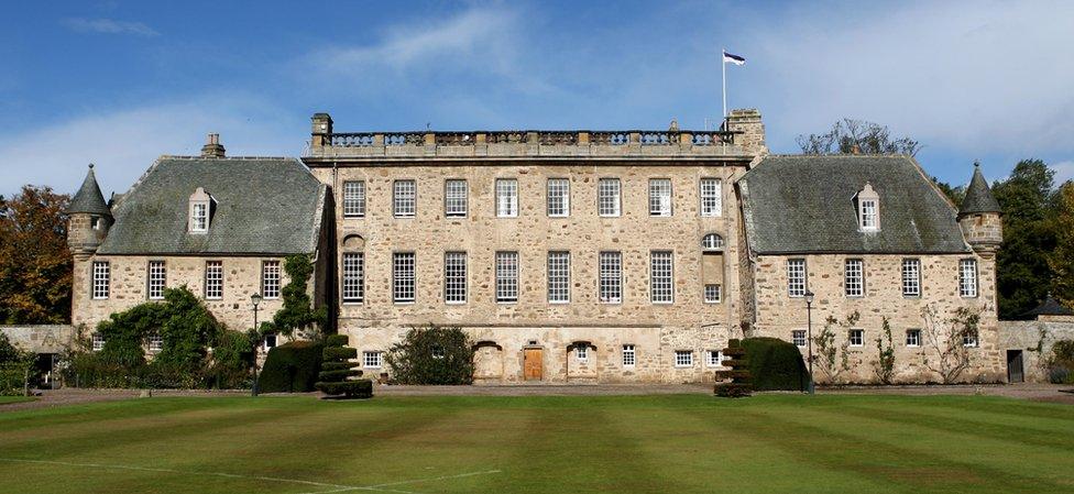 A general view of Gordonstoun School