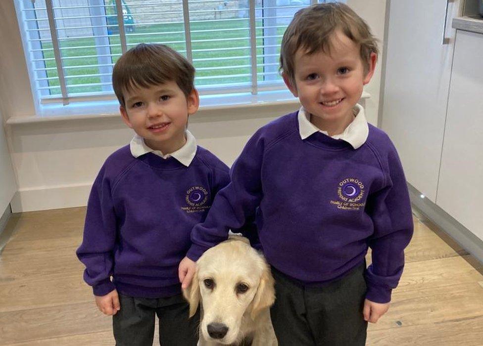 Alfie and Oliver Stephenson