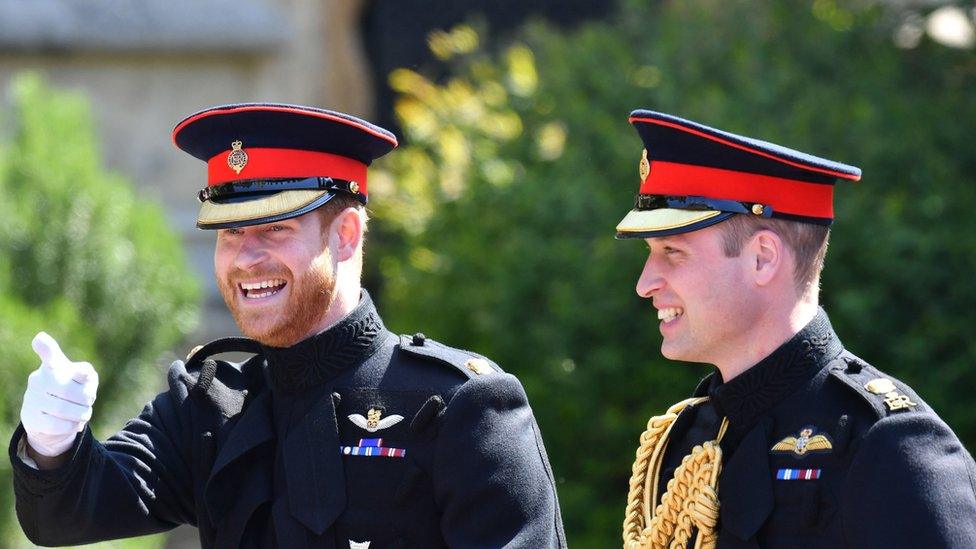 Prince Harry and Prince William