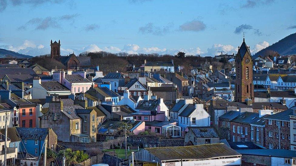 View of Peel from above