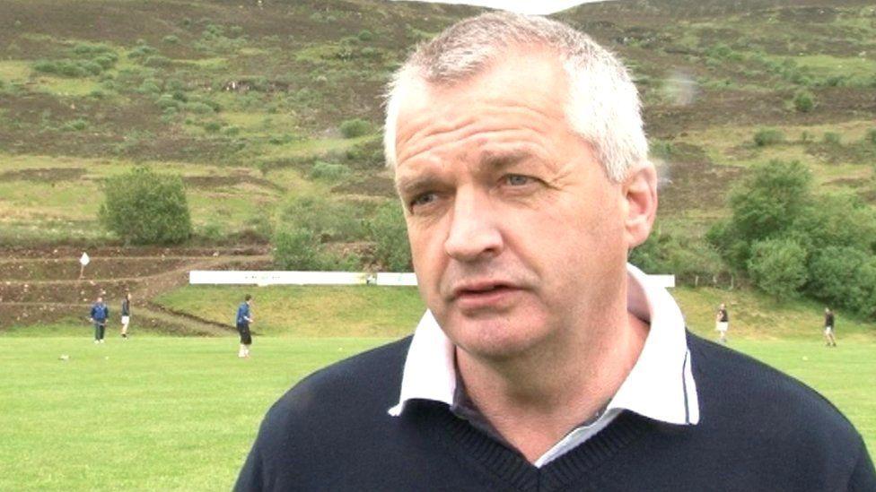 Donald Martin, the late shinty player