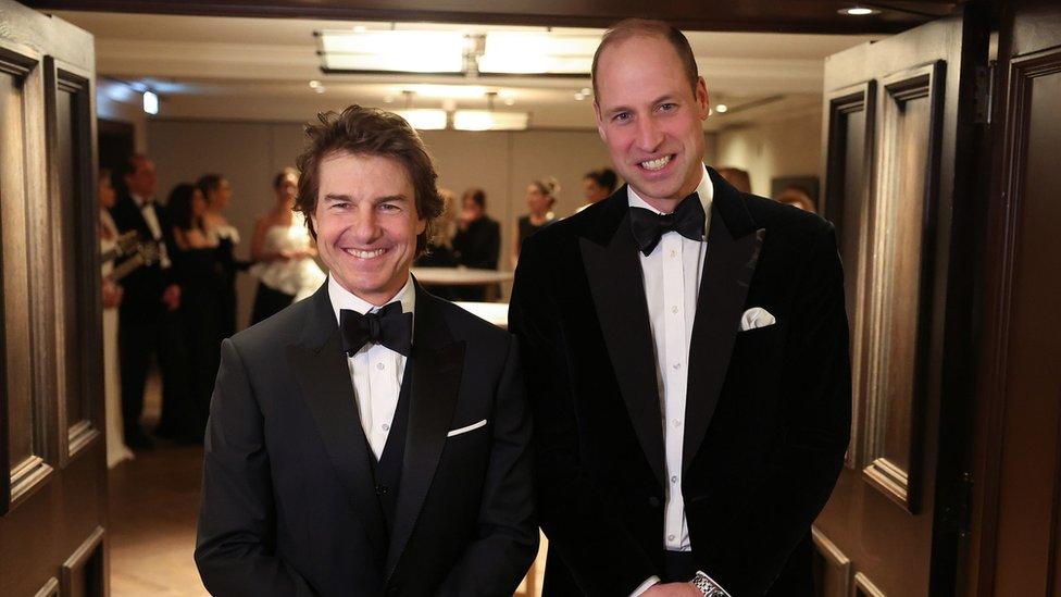 Tom Cruise and Prince William