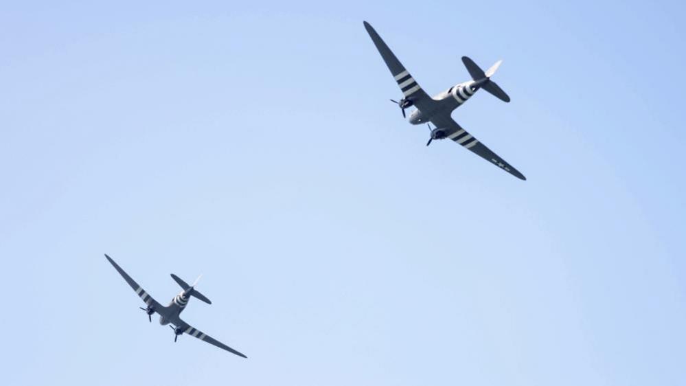 Dakota transport aircraft