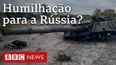 Tanques russos abandonados