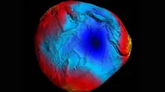 Área de mais de 3 milhões de km² a uma profundidade de 100 metros no Oceano Índico tem menor gravidade do planeta; mas como ela se formou?