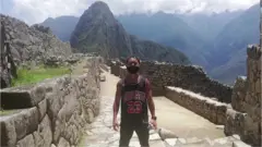 Jesse Takayama at Machu Picchu