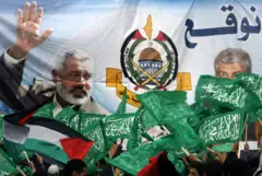 Manifestação de apoio ao Hamas