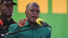 Tanzania's President John Magufuli pictured in August 2020